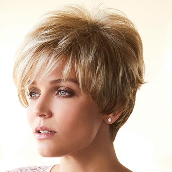 Gia Wig By Rene of Paris, Chestnut - Picture 5 of 11